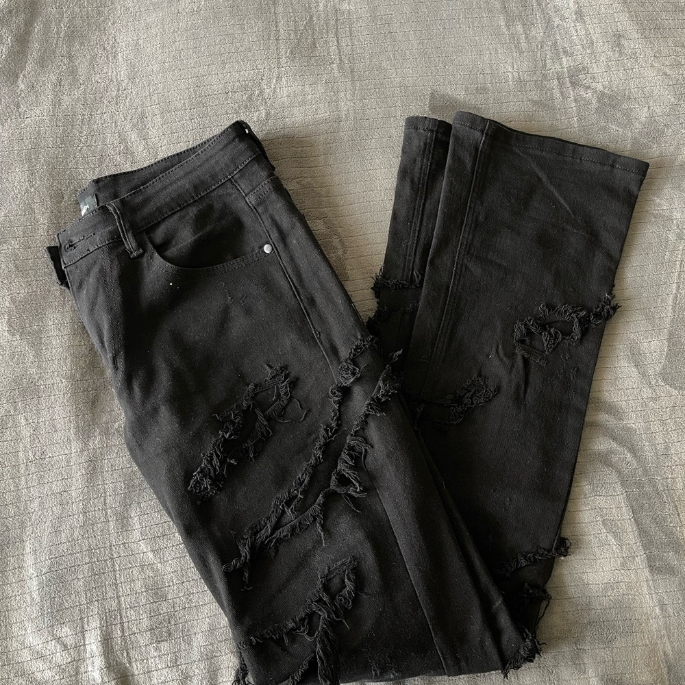 Men’s Distressed Skinny Jeans